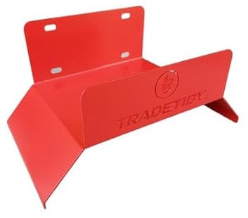 Tradetidy Extra Large Hose Holder - Ideal for Vans, Garages, Workshops - Made from Steel (Red)…