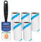 ARVO Lint Roller for Pet Hair and Dust Remover 6 pack/420 Sheets -1 Handle 70 sheets/roll, Lint Rollers for Clothes, Furnitures and Carpet, Easy to tear, Fluff & Hair Remover, Sticky Roller refills