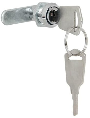 Spindschloss, Schrankschlösser, Schrankschubladenschloss, Briefkastenschloss, Nockenschloss, Schrankschloss, 4 Stück Nockenzylinderschlösser for Tür, Schrank, Briefkasten, Schublade, Schrank, Spind