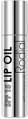 Rodial Lip Oil SPF 15 - Nourishing, Collagen-Infused, Protecting Lip Care for All Skin Types - Dewy Moisture and UV Protection - Super Glossy and Tinted, 4ml