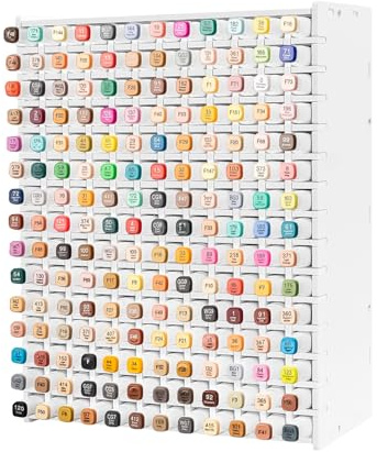 TOWEBOORY 180 Stifte Organizer Schreibtisch, Marker Stifte Organizer Schreibtisch Stifthalter für Schreibtisch Aufbewahrung Multifunktionaler Stifthalter, für Markerstifte Stifte Bleistifte