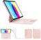 RAYMCRAFT Custodia per iPad di 10a generazione con tastiera, supporto per tastiera in stile magico, tasti retroilluminati a molla, superficie antimacchia, trackpad multi-touch, custodia per tastiera