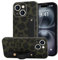 LAOPONUT for iPhone 14 Case with Wrist Strap, Cheetah Leopard Tortoise Shell Print Shockproof Soft TPU Protective Case Women Girls, Slim Anti Scratch Cover for iPhone 14 6.1 Inch,Green