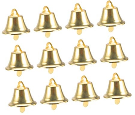 GALPADA 120stücke Goldene Weihnachtsglocken Für Dekoration Süße Mini Für Weihnachtsbaum Und Festliche Anlässe