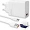 Cargador rápido para Redmi Note 13 12 11 Pro 5G Cargador Turbo con 6A Cable USB-C 1.5M para Xiaomi 14 13 12 12T 12S Pro Lite Redmi Note K60 K50 11 11s 12 Carga rápida Baja Temperatura