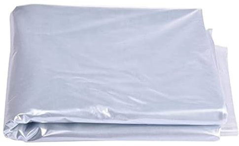 Telo di plastica per serre, spesso e impermeabile, copertura per tunnel in polietilene, per giardinaggio, isolamento e protezione da detriti (3 x 6 m)