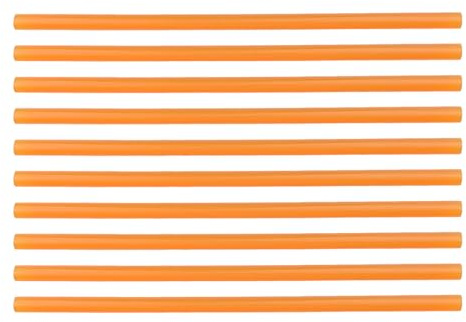 10Pcs Yellow Hot Melt Adhesive Glues Sticks For Multipurpose For Repair Home Decorations Gluing Projects Colored Sticks For Hot