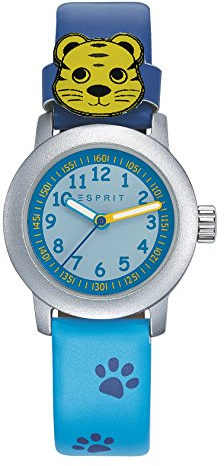 Esprit Mädchen Armbanduhr Datum klassisch Quarz Leder