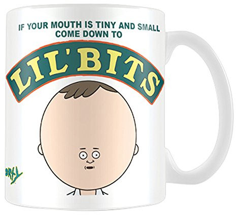 Cartoon Network Rick and Morty Lil Bits Kaffeetassen, Keramik, Mehrfarbig, 7.9 x 11 x 9.3 cm