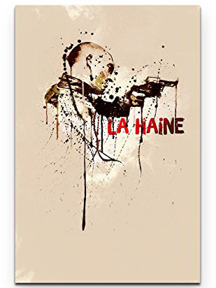 Paul Sinus Art La Haine 90x60cm auf Leinwand gespannt fertig zum aufhängen