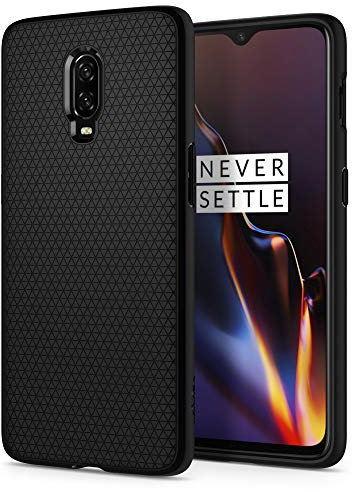 Spigen Liquid Air Hülle Kompatibel mit Oneplus 6T -Schwarz