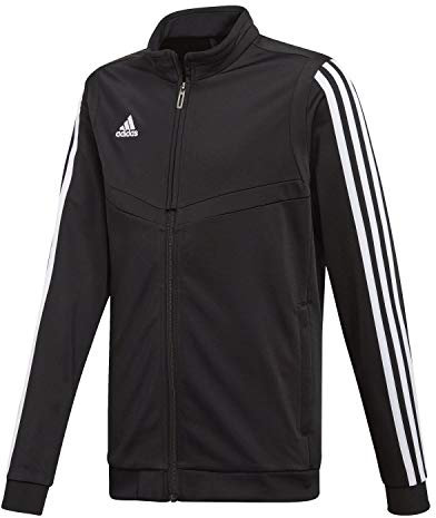 Adidas, Tiro 19, Zip-Sweatshirt., Schwarz-Weiss, 1112, Kind