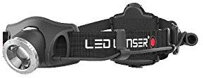 Ledlenser H7.2 LED Stirnlampe, fokussierbar, mit Batterie betrieben, 250 Lumen, 160 Meter Leuchtweite, 30 Stunden Leuchtdauer, inkl. Batteriesatz, Transportsperre