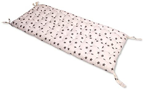 Kidodido Kissen für Kletterbogen |Sternmuster weiß Kissen für Montessori Kletterset | Kuschelkissen für Kletterbogen