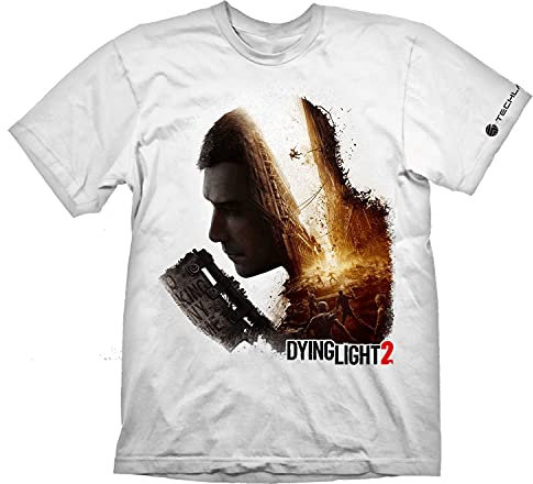 Dying Light 2 T-Shirt Aiden Caldwell White Size M
