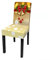 Morbuy Weihnachten Stuhlhussen Set Stretch Beschützer Stuhlbezug Stuhlüberzug, Universal Elastische Spannbezug Hochzeit Weihnachten Partys Bankett Hotel Dekor (6 Stück,Glocken-Golden)