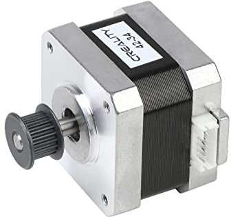 Ender 3 V2 Schrittmotor mit Getriebe Kompatibel mit Ender 3 V2, Ender 3 Pro, Ender 3 Max CR-6 MAX, CR6 SE, CR-10 Smart, Ender-3 V3 SE 3D-Drucker (42-34, nur Motor)