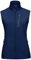 33,000ft Damen Leichte Laufweste Outdoor Softshell Weste Frau Ärmellose Jacke Winddichte Wasserdichte Atmungsaktive Vest Gilet für Laufen Golf Wandern Marineblau L