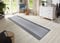Hanse Home Teppich Läufer Band 80x200cm – Teppichläufer Weicher Kurzflor Teppich Modernes Design Läufer für Flur, Schlafzimmer, Kinderzimmer, Badezimmer, Wohnzimmer, Küche Dekoläufer – Light Grey