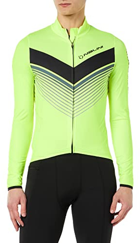 NALINI 03057101100C000.10 LS FIT Sweatshirt Men's Fluo Yellow S