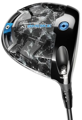 Callaway Golf paradym AI Smoke Max Driver (höger hand, 9 grader, vanlig)
