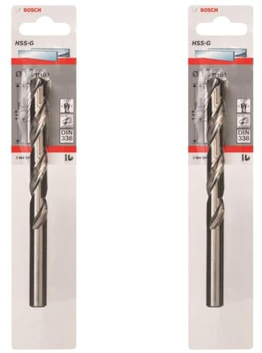Bosch Professional Metallbohrer HSS-G geschliffen (Ø 11 mm) (Packung mit 2)
