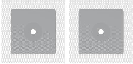Isolbau Lot de 2 manchons muraux P2 gris - 120 mm de bande d'étanchéité - Manchon étanche pour sanitaire, douche, salle de bain, carrelage - Isolation - Pour l'intérieur et l'extérieur