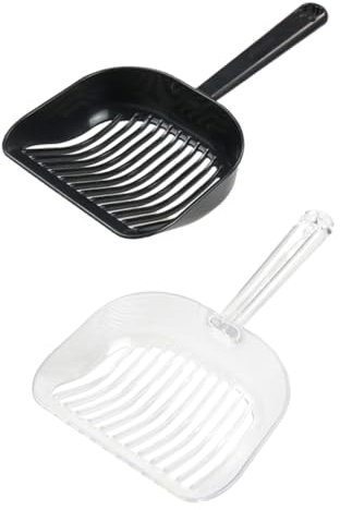 FRCOLOR 2stücke Katzenstreu Schaufeln Aus Robuste Und Einfach Zu Reinigende Katzentoiletten Schaufeln Für Katzenbesitzer Für Tägliche Reinigung Von Katzenklos