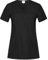 B-well Justina Blouse Medicale Femme Élastique 2 Poches Manches Courtes Col en V Anti-Rides avec Élasthanne, Noir, XL
