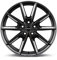 4x Borbet Felgen Alufelgen LX19 8x19 ET50 5x108 black matt silver spoke rim kompatibel mit Ford C-Max Edge Focus Galaxy Kuga Mondeo S-Max
