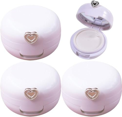 Lpitoy 4 Stück 20 G Weiße Lippenfilm-Flasche, Lippenfilm-Box Pinsel, Lippenbalsam, Leere Flasche, Pflegecreme, Maske, Verpackungsbehälter