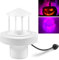 Brumisateur à Ultrasons,12 lumières LED Qui Change de Couleur, Machine à Fumée Halloween avec Protection Anti-Éclaboussures,Brumisateur Ultrason pour Fontaine, Étang, Chaudron Halloween