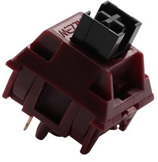 DucKey Gazzew U4Tx Plum Switch, Semi-Silent Half-Thock Tactile Switch for Custom Mechanical Gaming Keyboard(10PCS)