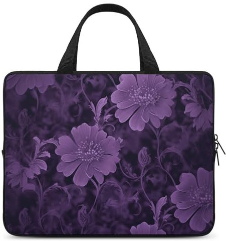 Laptop Carrying Case 17inch Purple Laptop Bag for Men Women Computer Bag Messenger Bag for Work, Purple, 17inch, Purple, 17inch