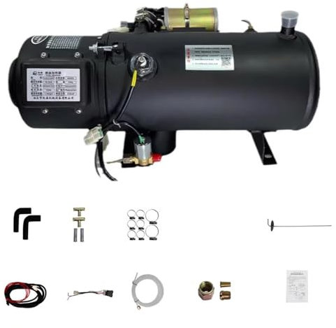 ZCBYBT 30KW 24V Diesel Parcheggio Scaldabagno Diesel Riscaldatore di Acqua con Telecomando, per Camion, furgoni, rimorchi RV, Auto