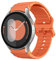 MoKo Cinturino Sportivo Compatibile con Samsung Galaxy Watch 7 FE 6 5 4 40mm 44mm/Watch 6 4 Classic 43mm 47mm 42mm 46mm/5 Pro 45mm, Cinturino in Silicone Morbido per Donna Uomo, Arancione