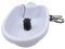 ZLSPON Ionic Foot Spa Detox, Fußbadentgiftungssystem tragbar, Entgiftungsmaschine, Fußbad-Spa, 30-minütige Timerfunktion, eliminieren Sie Ermüdung, weiß, 21 x 5,5 x 15 Zoll Bright Day