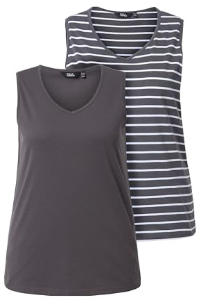 Ulla Popken Damen Strick-Top