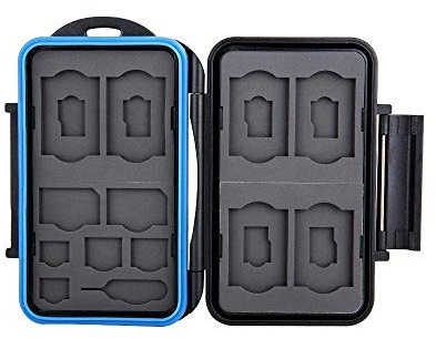 JJC MC-STM18 Memory Card Case - Black