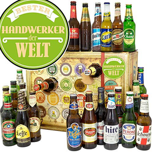 Bester Handwerker - Bier Adventskalender 2024 2025 - Bier aus aller Welt 24x
