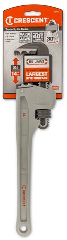Crescent - Pipe Wrench, Aluminum, 14 (CAPW14)