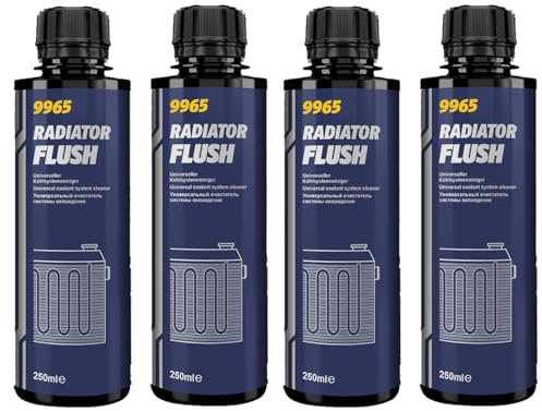 MANNOL Radiator Flush, Cooling system flush, 250ml X4