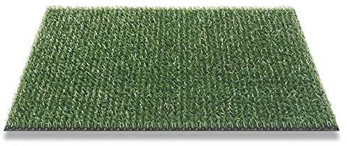 CSN Astro Turf Classic Fußmatte 90 x 55 cm Klassisch-Grün Rasenteppich | Fußabtreterr für Innen und Außenbereich | Wetterfest Kunstrasen Matte für Schuhe Klassisch Grün Farbe