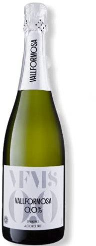 Vallformosa Alcohol Free Cava Wine 0.0% - 750ml - Certified Gluten Free & Vegan, From Vallformosa winery in the Spanish region of Penedes, Non-alcoholic sparkling Cava De-alcoholised
