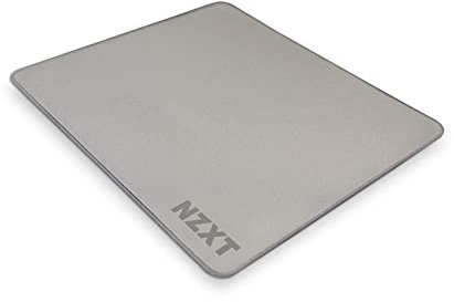 NZXT Mouse Pad MMP400 - MM-SMSSP-GR - Tapis de Souris de 410mm x 350mm - Revêtement résistant aux taches - Surface à faible friction - Surface douce et lisse - Base en caoutchouc antidérapante - Gris