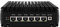 Micro Firewall Appliance, Mini PC, VPN, Router PC, Intel J6413, HUNSN RJ09, AES-NI, 6 x Intel 2.5GbE I226-V LAN, Console, HDMI, DP, SIM Slot, Barebone, NO RAM, NO Storage, NO System