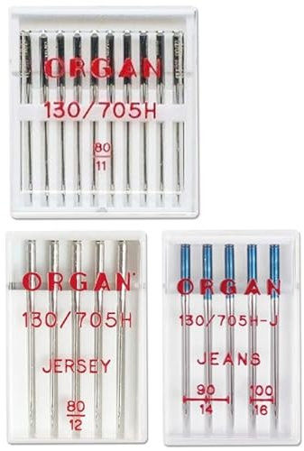 Organ Nadelsortiment Jersey/Jeans/Universal System 130/705H/ 21 Nadeln