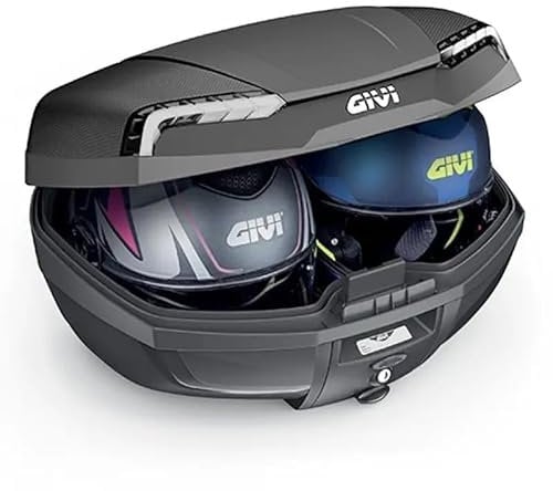 E-BIKERS Top Case Givi Topcase E46NT2 Riviera E46 NT2 mit Monolock-Platte inklusive Rückenlehne E207