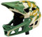 SHUAIGUO Full Face Mountain Bike Helmet Adult Racing Downhill MTB Helmet for Men/Women Adult Mountain Bike Helmet with Visor Over 31 Vents,for head circumference 55-61cm(Camouflage Green & M)