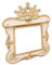 ULDIGI Gold Light Switch Rhinestone Crown Surround Outlet Wall Plate Home Decor Easy to Install